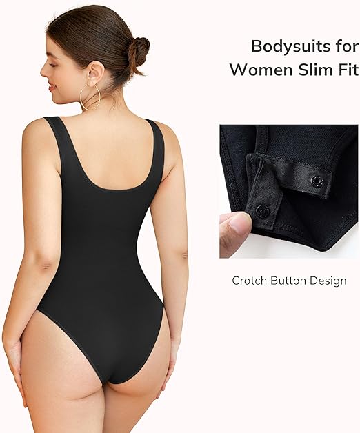 Women Shapewear Tummy Control Bodysuit Seamless Sculpting Snatched Waist shaper Thong or Brief
