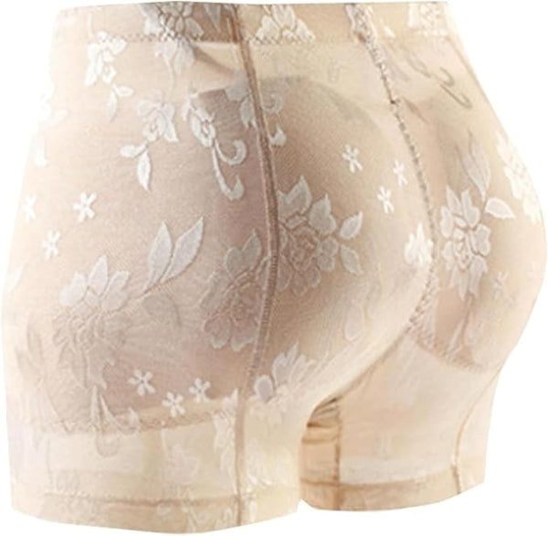 Women's | Girls Low-Waist Seamless Padded Butt Lifter Panty Shorts – Shapewear for Everyday Comfort
