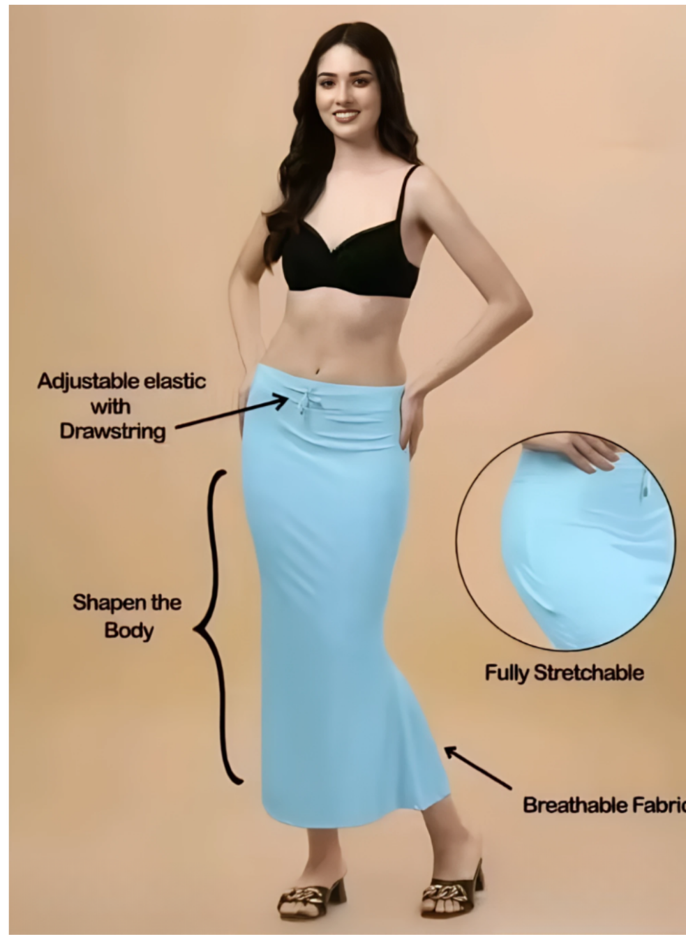 BODYSHAPER/SAREE SHAPEWEAR/PETICOAT
