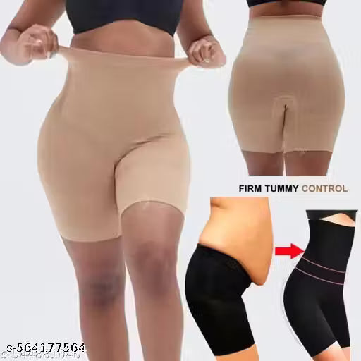 Women's Briefs High Waist Shapewear with Anti Rolling Strip Tummy Control Tucker Waist Slimming Panties Women Shapewear Underwear Women Waist Shaper Shapewear (pack of 2)