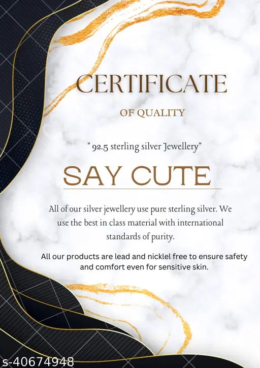 92.5 Sterling Silver Sizzling Graceful Nosepins