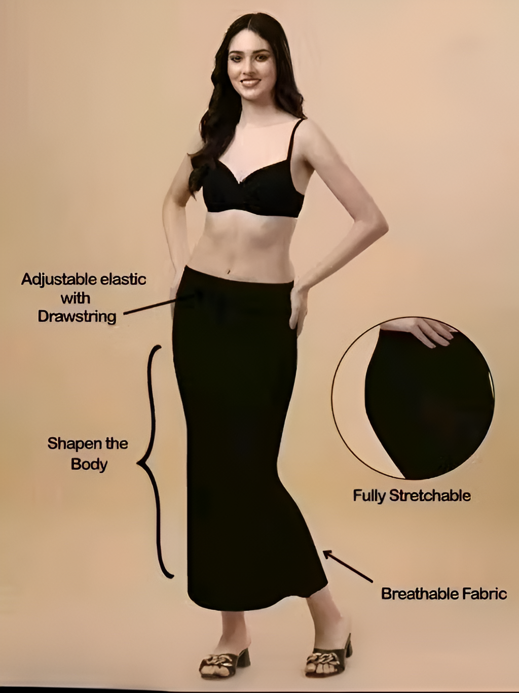 BODYSHAPER/SAREE SHAPEWEAR/PETICOAT