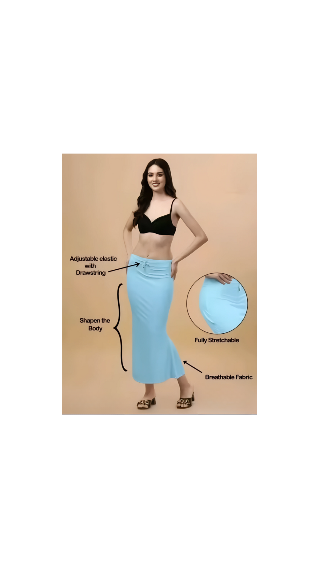 BODYSHAPER/SAREE SHAPEWEAR/PETICOAT
