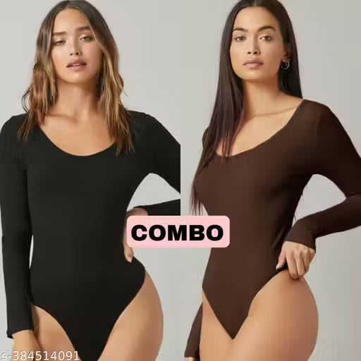 odyshuit for women,floral design bodyshuit,trendy bodyshuit for women,full sleeves bodyshuit,BODYSUIT FOR WOMEN ,COMBO